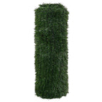 Recinzione Artificiale Verde Scuro 1 x 6 m PVC e Acciaio