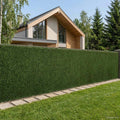 Recinzione Artificiale Verde chiaro 1,5 x 3 m PVC e Acciaio