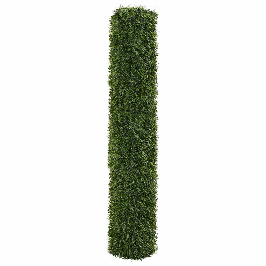 Recinzione Artificiale Verde chiaro 1,5 x 3 m PVC e Acciaio