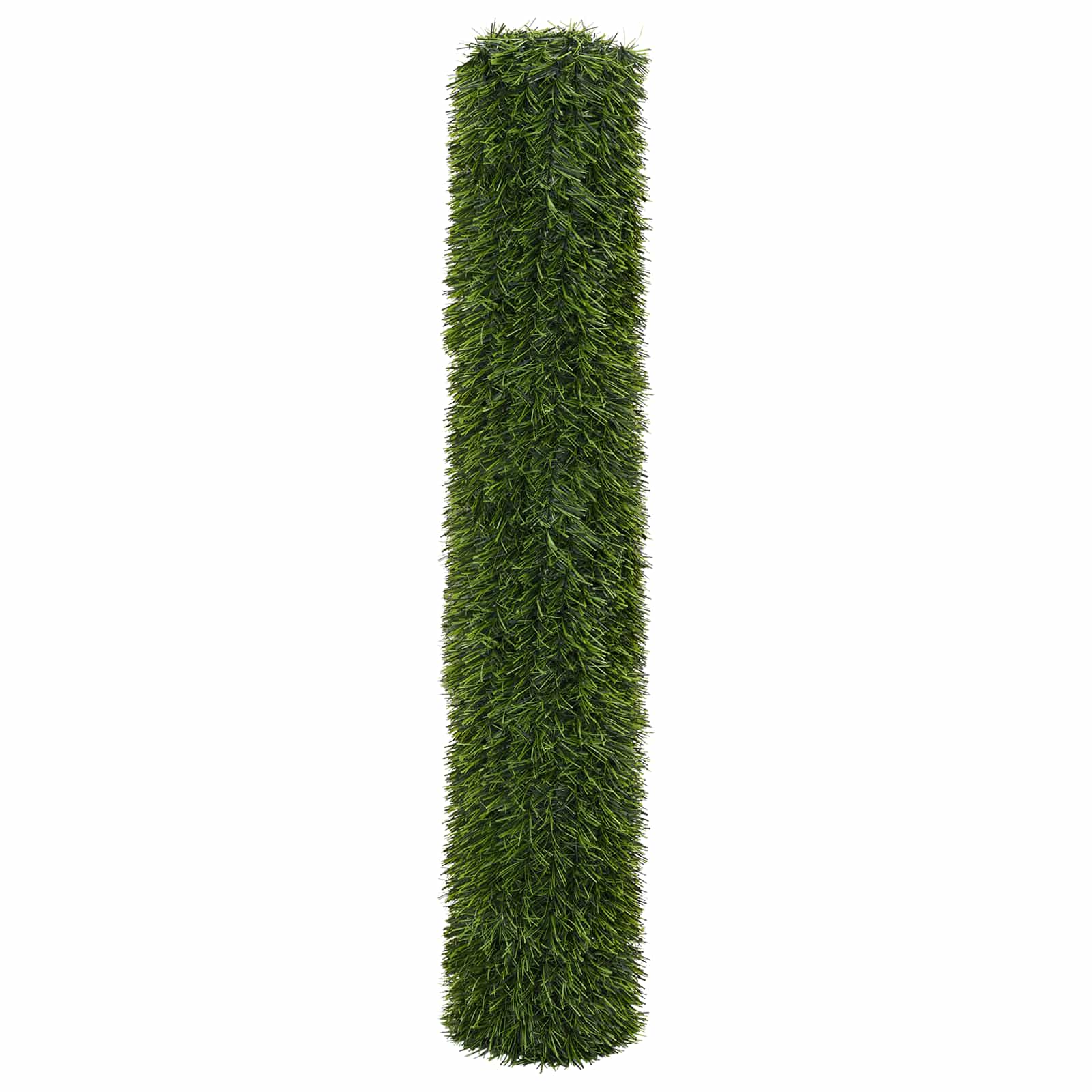 Recinzione Artificiale Verde chiaro 1,5 x 6 m PVC e Acciaio