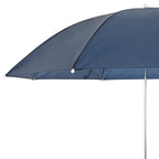 Ombrello con morsetto 2 pcs Blu navy Ø 105 x 86 cm
