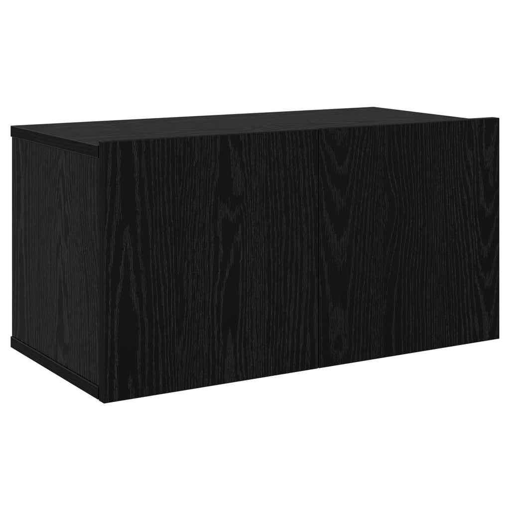Set mobile TV 6 pcs 60 x 30 x 30 cm Rovere Nero