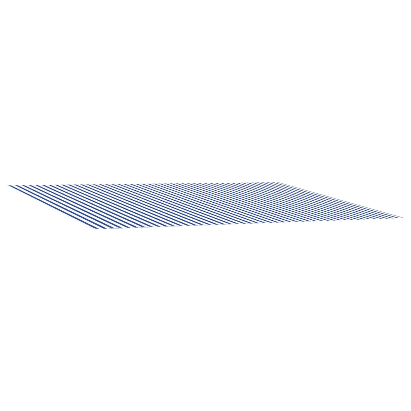 Telo di ricambio per tenda da sole Blu e Bianco 300 x 200 cm