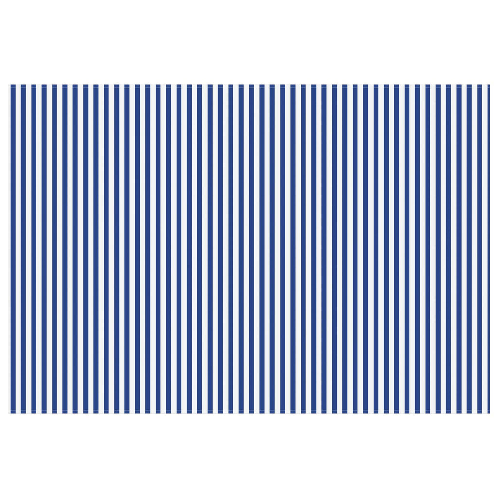 Telo di ricambio per tenda da sole Blu e Bianco 450 × 300 cm