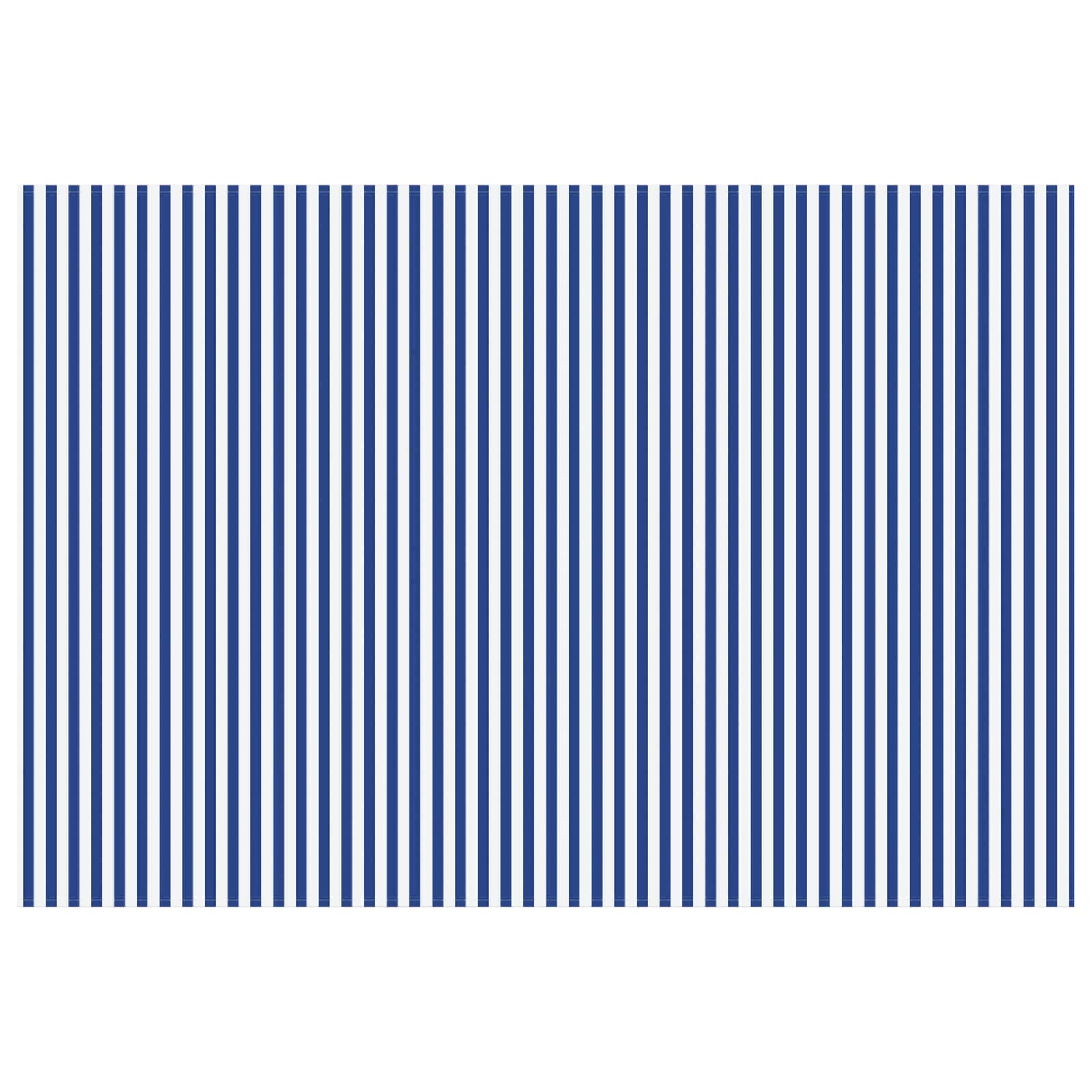 Telo di ricambio per tenda da sole Blu e Bianco 600 × 350 cm