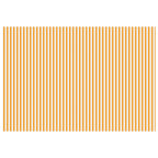 Telo di ricambio per tenda da sole Giallo e Bianco 450 × 300 cm