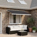 Telo di ricambio per tenda da sole Antracite 300 x 250 cm
