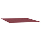 Telo di ricambio per tenda da sole Rosso Borgogna 600 × 350 cm