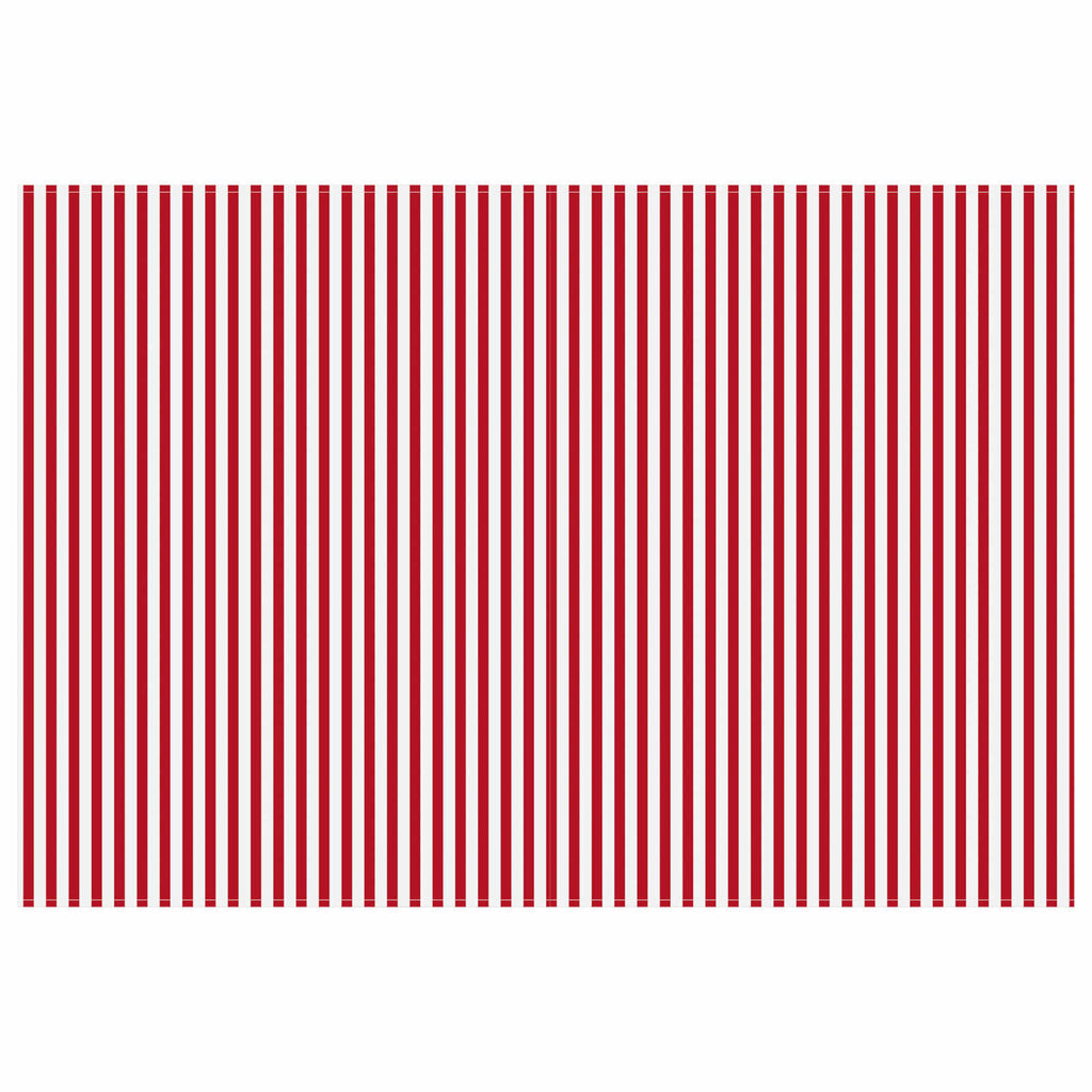 Telo di ricambio per tenda da sole Rosso e Bianco 450 × 350 cm