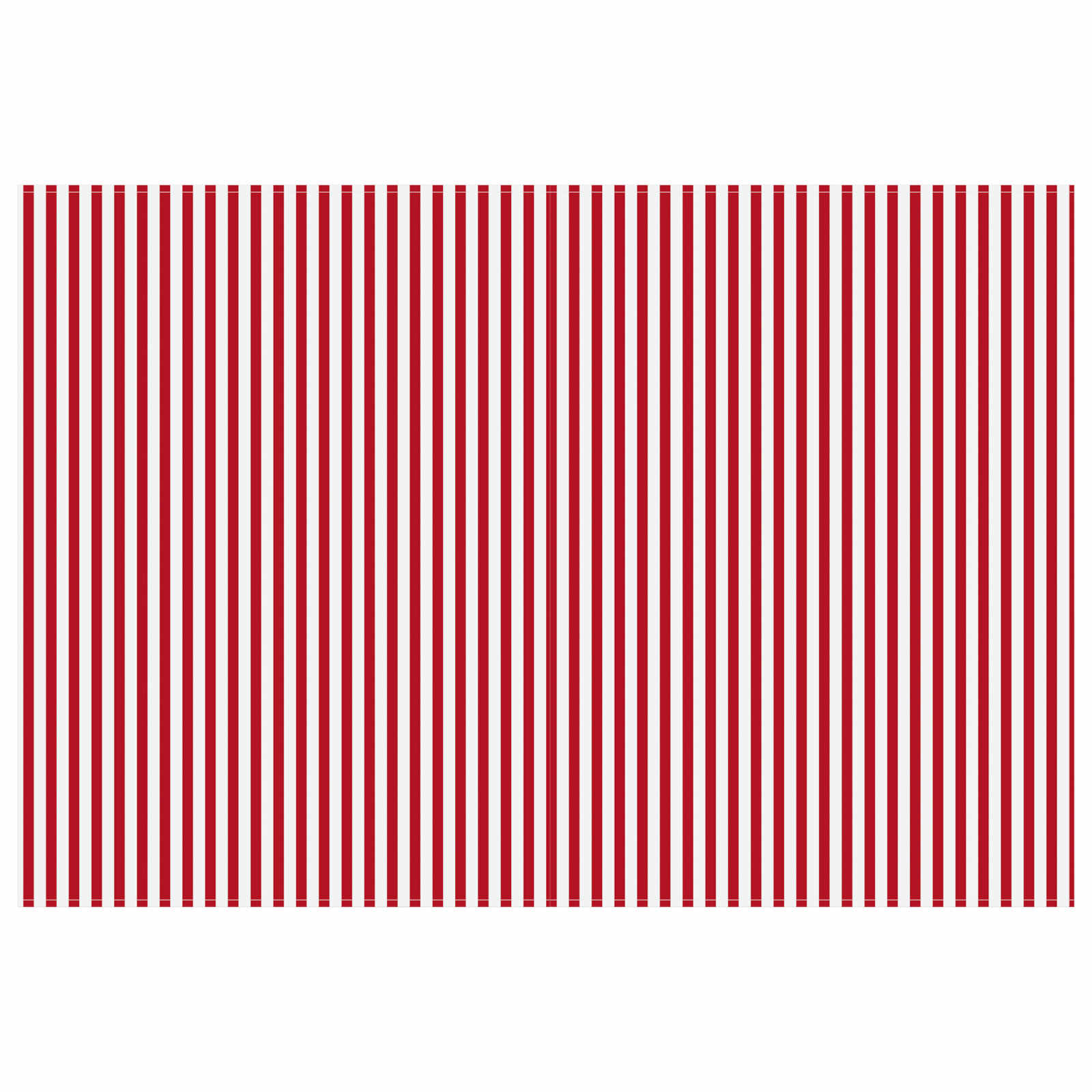 Telo di ricambio per tenda da sole Rosso e Bianco 500 × 350 cm