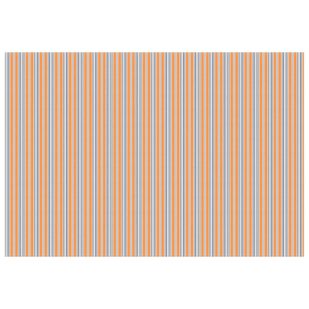 Telo di ricambio per tenda da sole Blu e Arancione 450 × 300 cm
