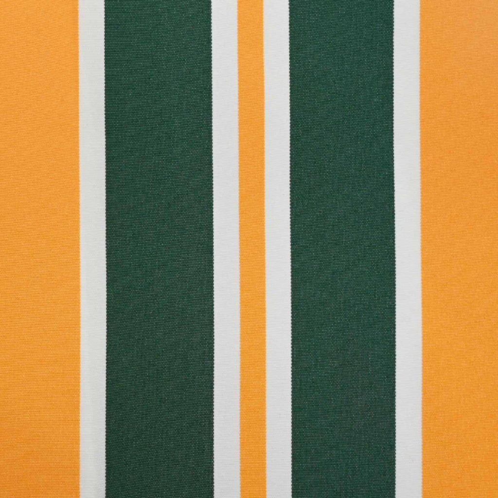 Telo di ricambio per tenda da sole Verde e Giallo 400 × 350 cm