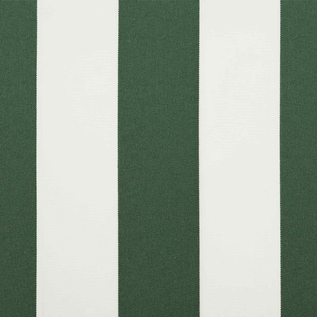 Telo di ricambio per tenda da sole Verde e Bianco 350 x 250 cm