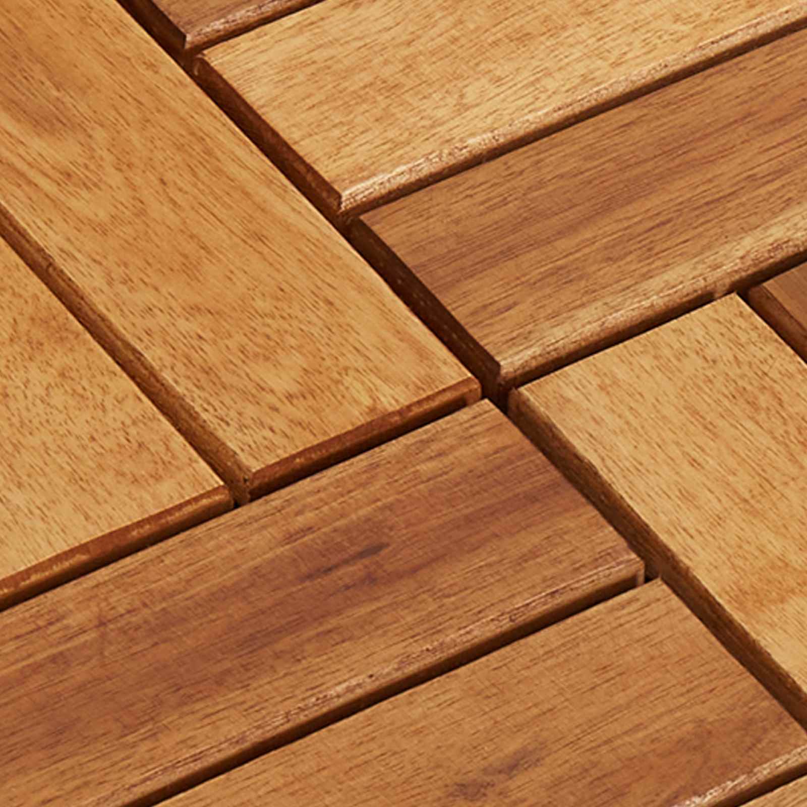 Piastrella per Decking 20 pcs Marrone 30 x 30 cm