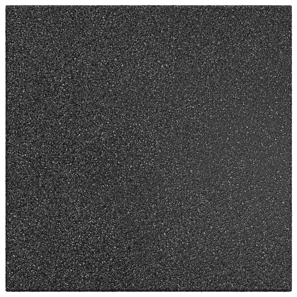 Piastrelle per Protezione dalle Cadute 6 pcs Nero 50 x 50 cm