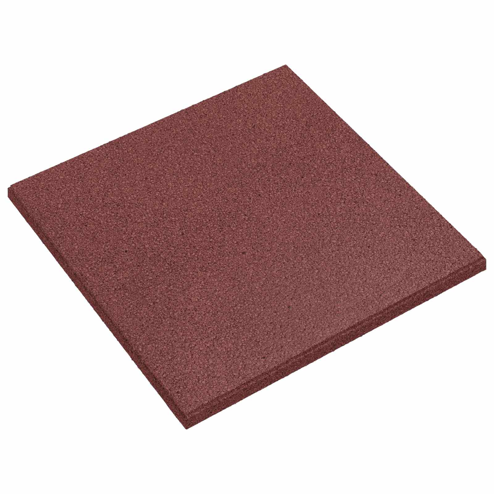 Piastrelle per Protezione dalle Cadute 6 pcs Rosso 50 x 50 cm