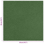 Piastrelle per Protezione dalle Cadute 6 pcs Verde 50 x 50 cm