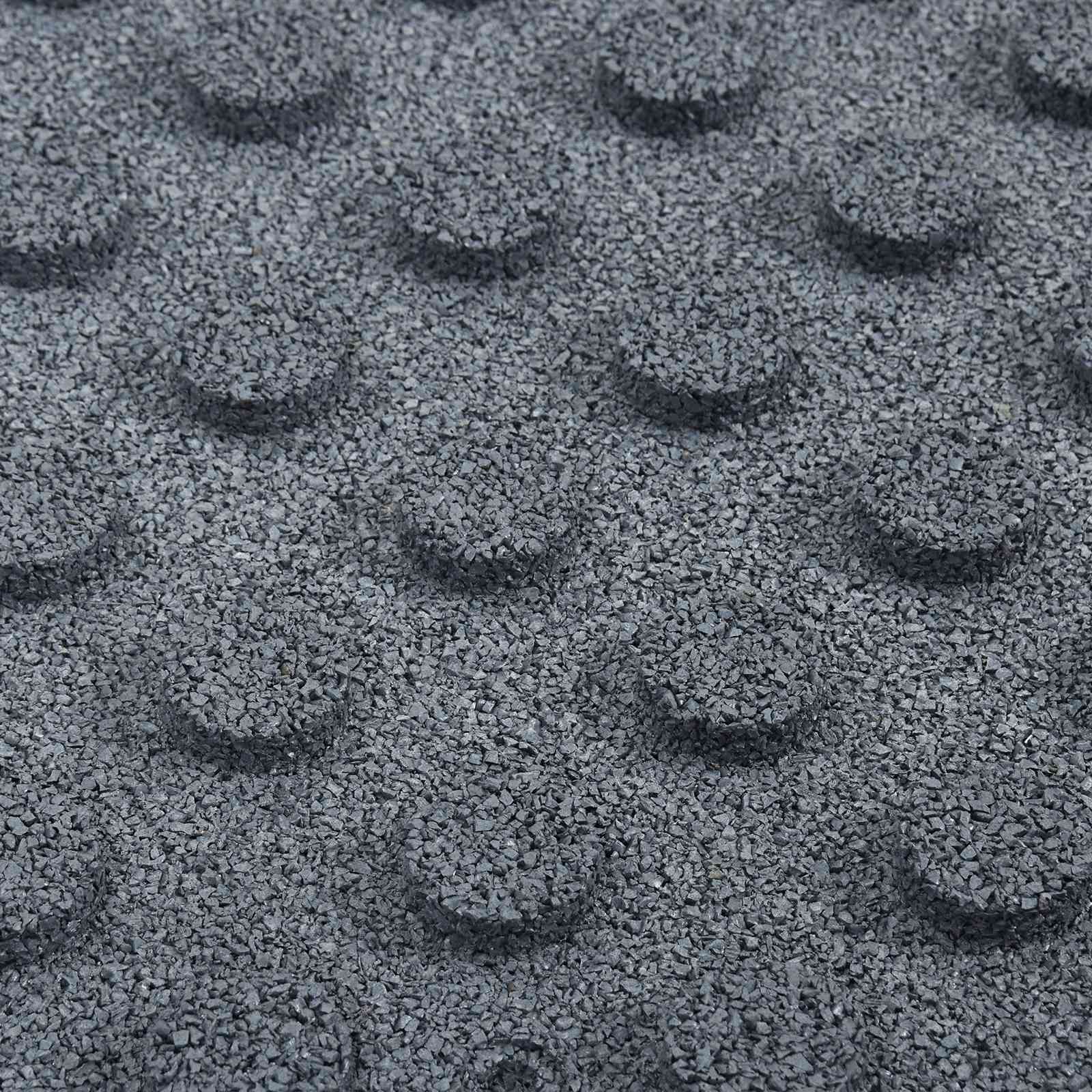 Piastrelle per Protezione dalle Cadute 6 pcs Grigio 50 x 50 cm