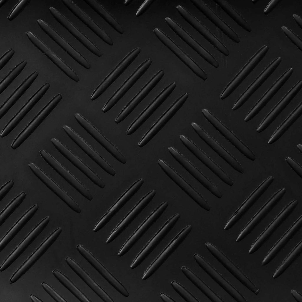Tappeto per pavimento Nero 1 x 2 m Gomma