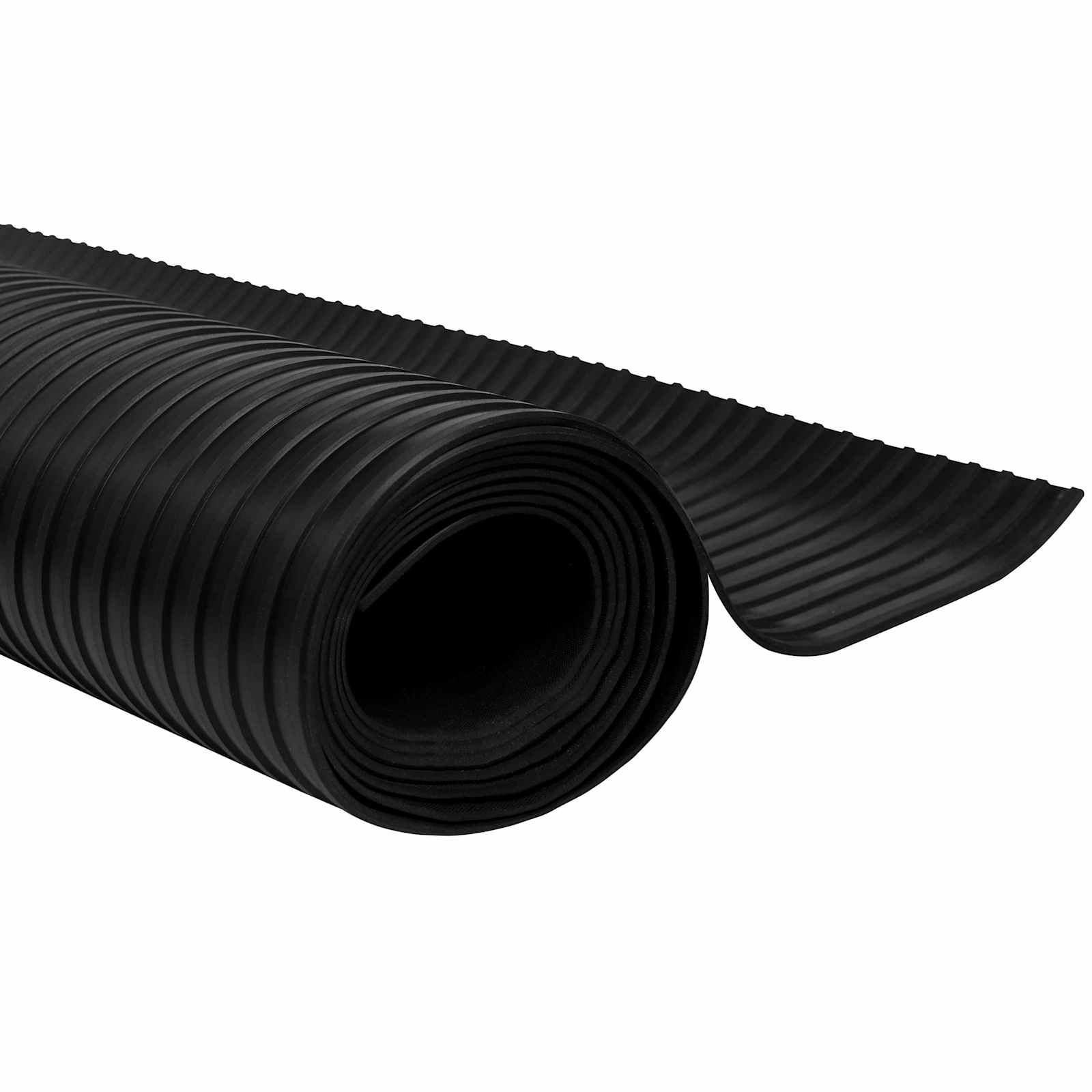 Tappeto per pavimento Nero 1 x 5 m Gomma
