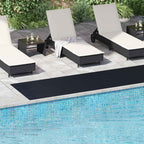 Tappeto per pavimento Nero 1 x 5 m Gomma