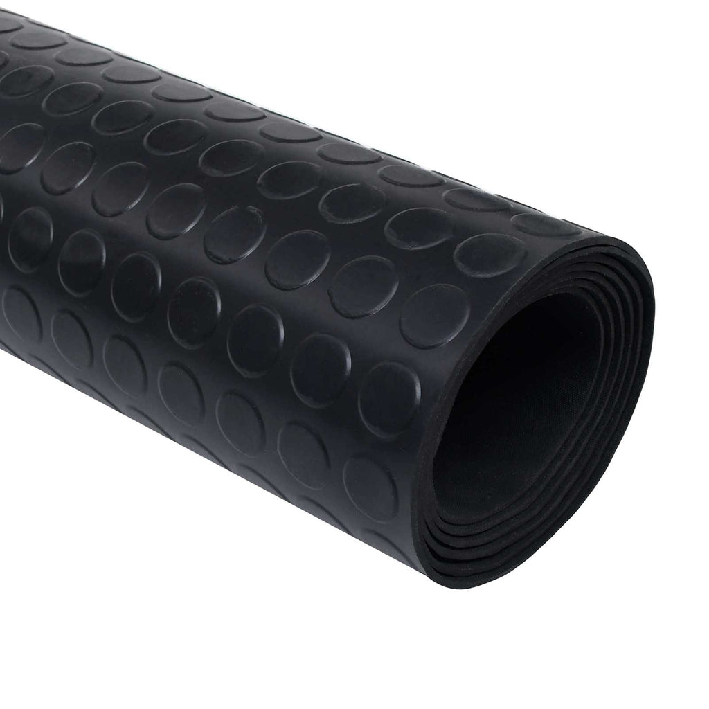 Tappeto per pavimento Nero 1 x 2 m Gomma