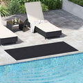 Tappeto per pavimento Nero 1 x 2 m Gomma