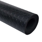 Tappeto per pavimento Nero 1 x 5 m Gomma