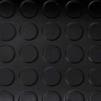 Tappeto per pavimento Nero 1 x 5 m Gomma