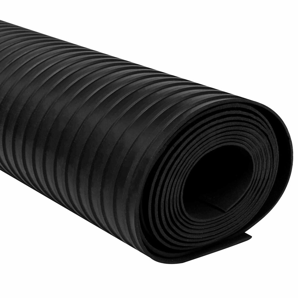 Tappeto per pavimento Nero 1,5 x 4 m Gomma