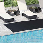 Tappeto per pavimento Nero 1,5 x 4 m Gomma