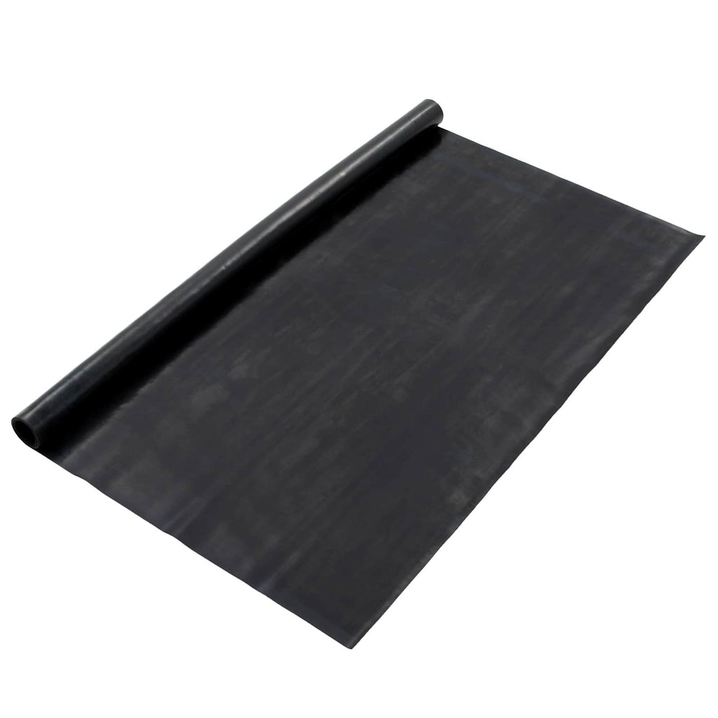 Tappeto per pavimento Nero 1,2 x 5 m Gomma
