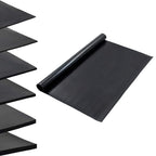 Tappeto per pavimento Nero 1,2 x 2 m Gomma