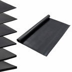 Tappeto per pavimento Nero 1,2 x 2 m Gomma