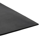 Tappeto per pavimento Nero 1,2 x 5 m Gomma