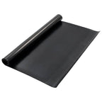Tappeto per pavimento Nero 1,2 x 2 m Gomma