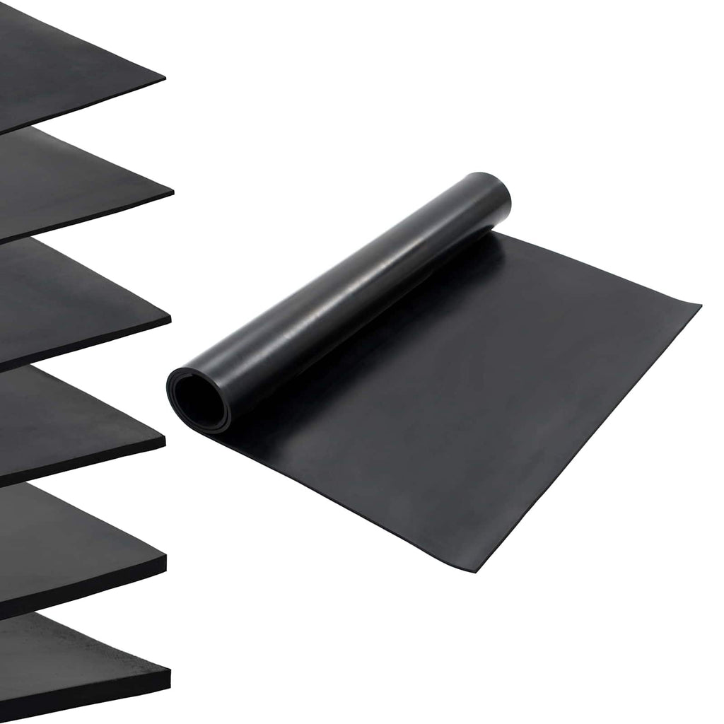 Tappeto per pavimento Nero 1,2 x 2 m Gomma