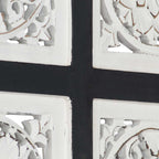 Decorazione artistica Nero e Bianco 40 x 40 x 1,5 cm