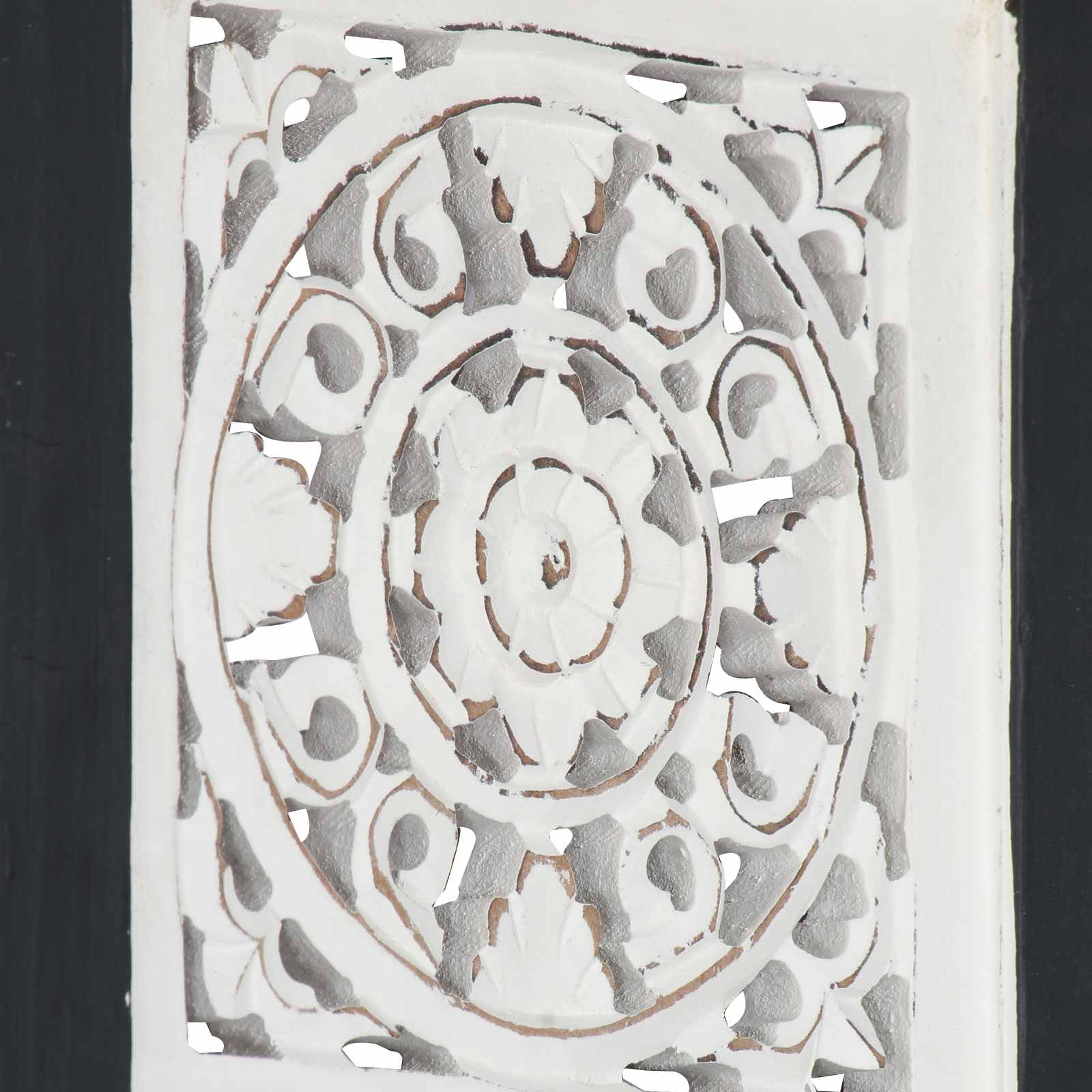Decorazione artistica Nero e Bianco 40 x 40 x 1,5 cm