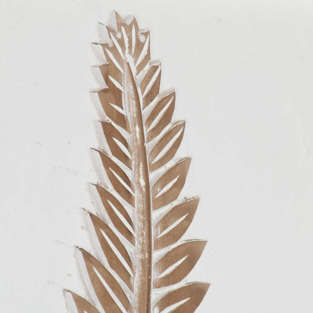 Decorazione artistica 3 pcs Marrone e bianco 40 x 40 x 1,5 cm