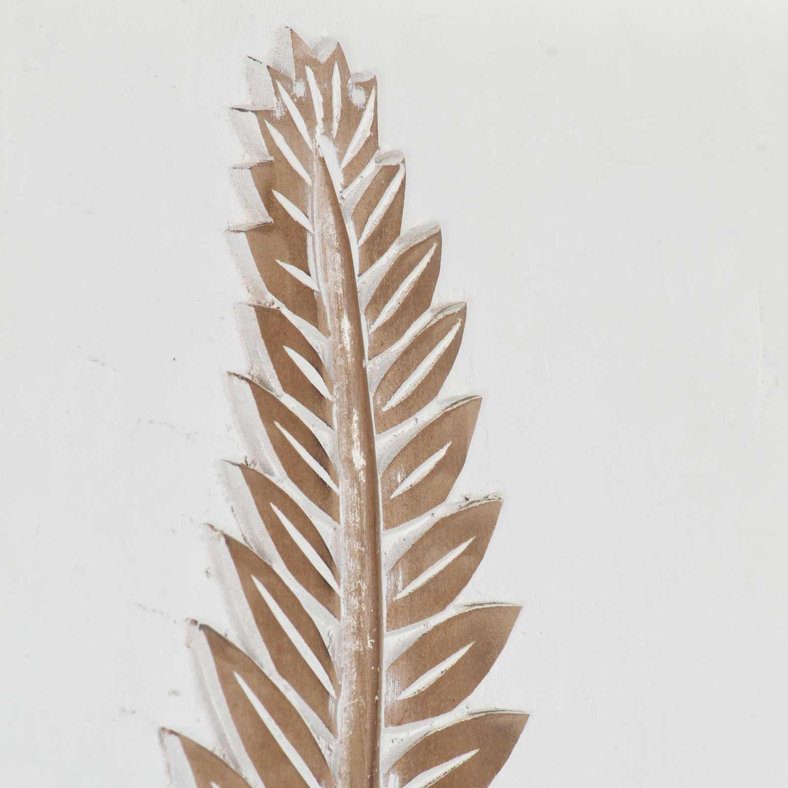 Decorazione artistica 3 pcs Marrone e bianco 40 x 40 x 1,5 cm