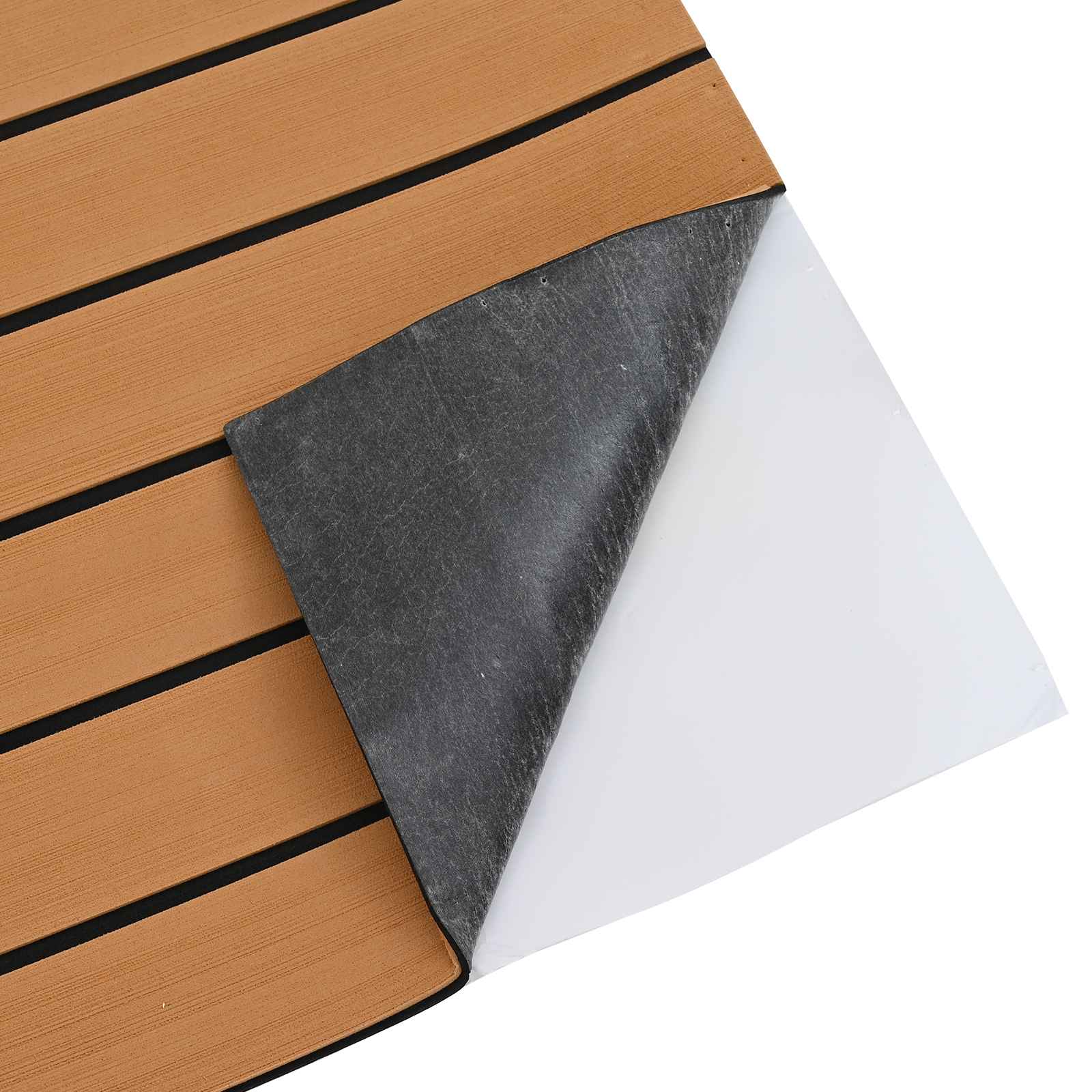 Tappetino per Barche Marrone e Nero 240 x 90 cm EVA
