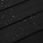 Tappetino per Barche Rigato Grigio Scuro e Nero 240 x 90 cm EVA