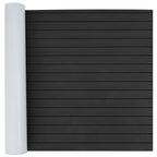 Tappetino per Barche Rigato Grigio Scuro e Nero 240 x 90 cm EVA