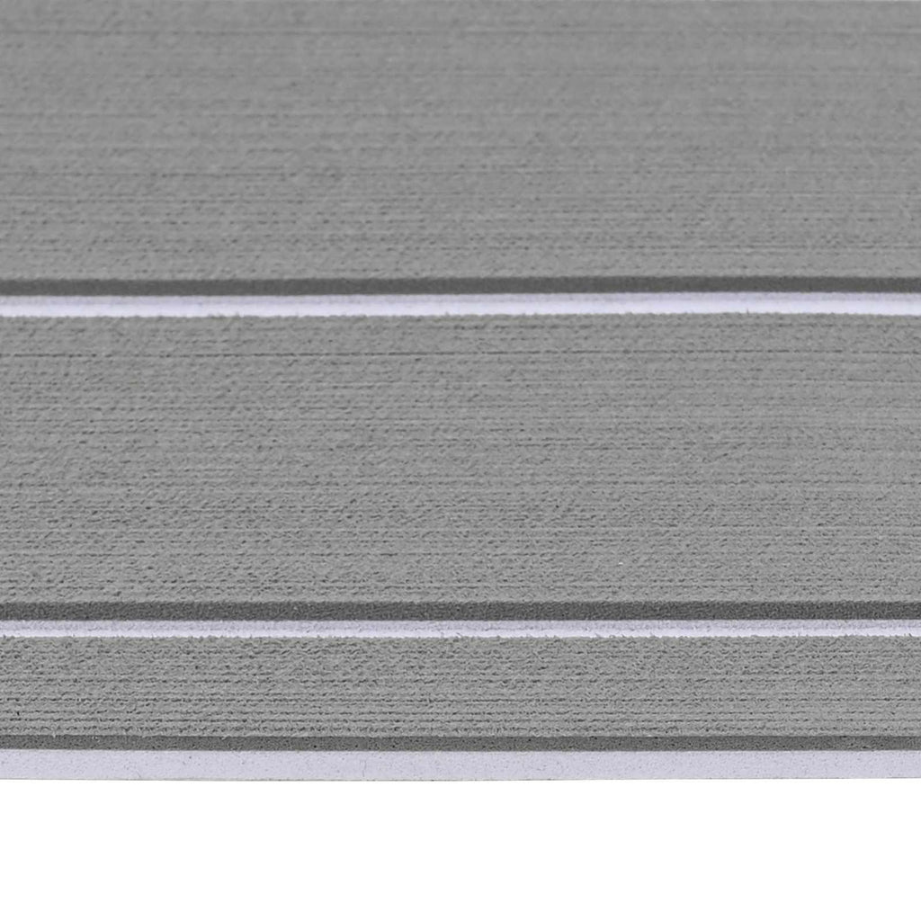 Tappetino per Barche Grigio chiaro e bianco 240 x 90 cm EVA