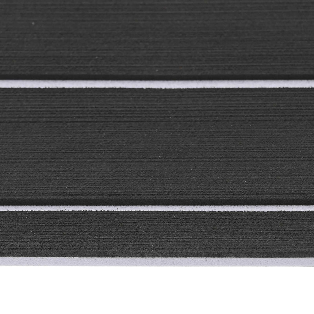 Tappetino per Barche Grigio Scuro e Bianco 240 x 90 cm EVA