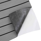 Tappetino per Barche Grigio Chiaro e Nero 240 x 60 cm EVA