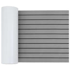 Tappetino per Barche Grigio Chiaro e Nero 240 x 60 cm EVA