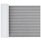 Tappetino per Barche Grigio chiaro e bianco 240 x 60 cm EVA